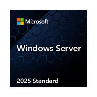 MICROSOFT OEM WINDOWS SERVER STANDARD 2025 64 BITS SPANISH 1 PK DSP OEI DVD HASTA 16 CORE - 