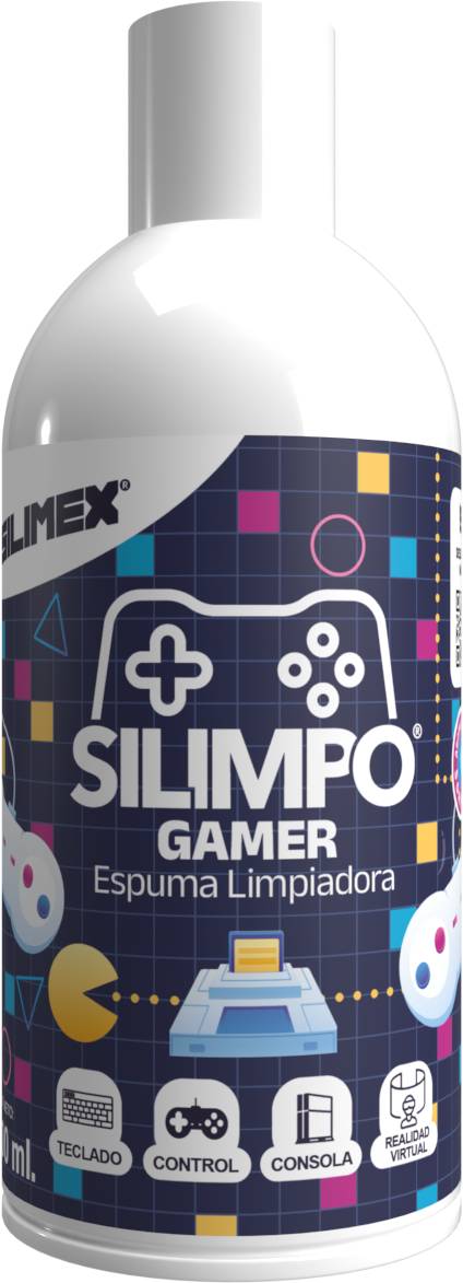 SILIMPO GAMER 300 ML La Espuma Limpiadora que Todo Gamer Necesita - - 