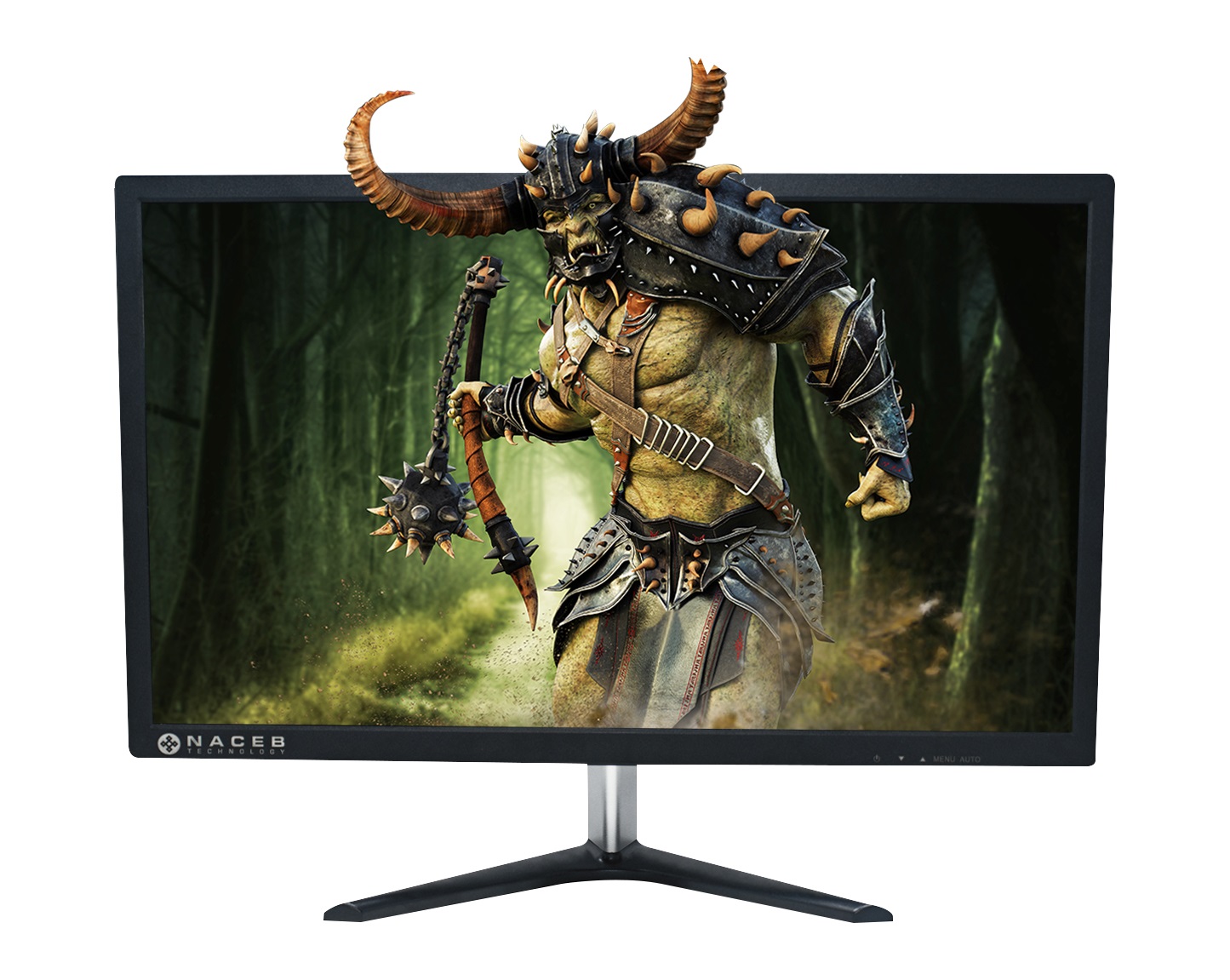 Monitor Naceb Technology NA-628 - 21.5 pulgadas, 1920 x 1080 Pixeles, Negro 1 Año de Garantía con CT - 