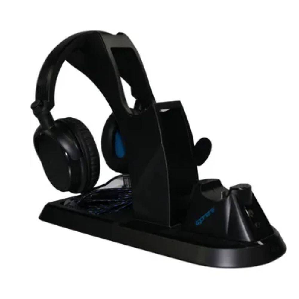 Gaming Station 4Gamers para PS5 con auriculares UGS-V1-BLK-4G - - 