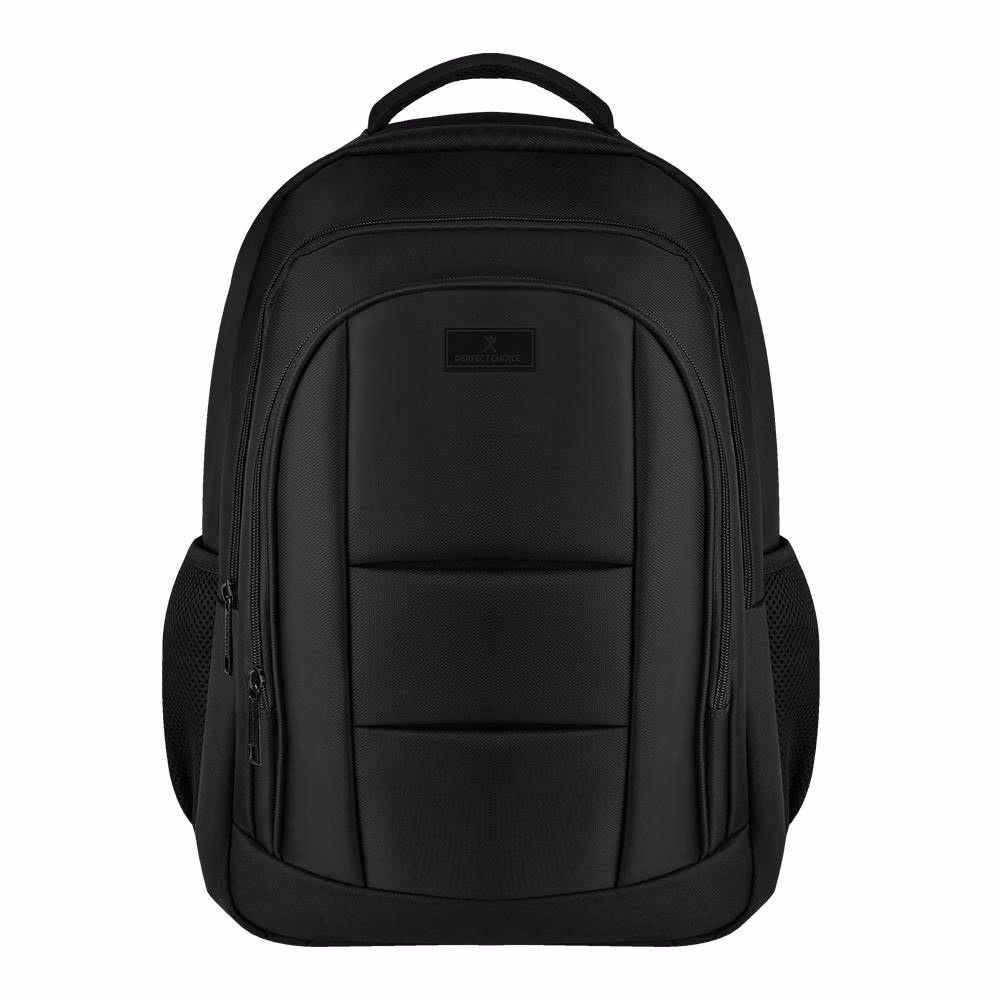 Mochila para Laptop 15.6 - 17 Pulgadas Ultraligera y Cómoda Comfort Color Negro | PERFECT CHOICE -