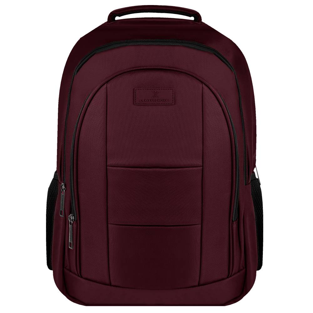 Mochila para Laptop 15.6 - 17 Pulgadas Ultraligera y Cómoda Comfort Color Burgundy | PERFECT CHOICE - - 