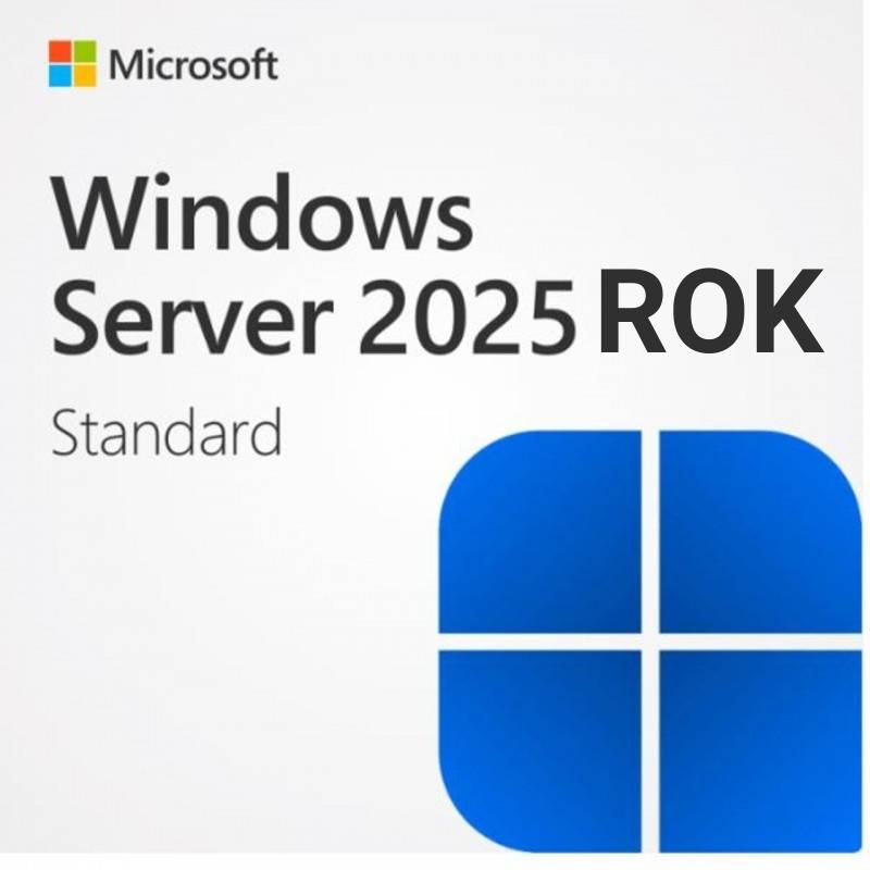 ROK Microsoft Windows Server 2025 Standard 16 núcleos en/fr/es/xc SW - - 