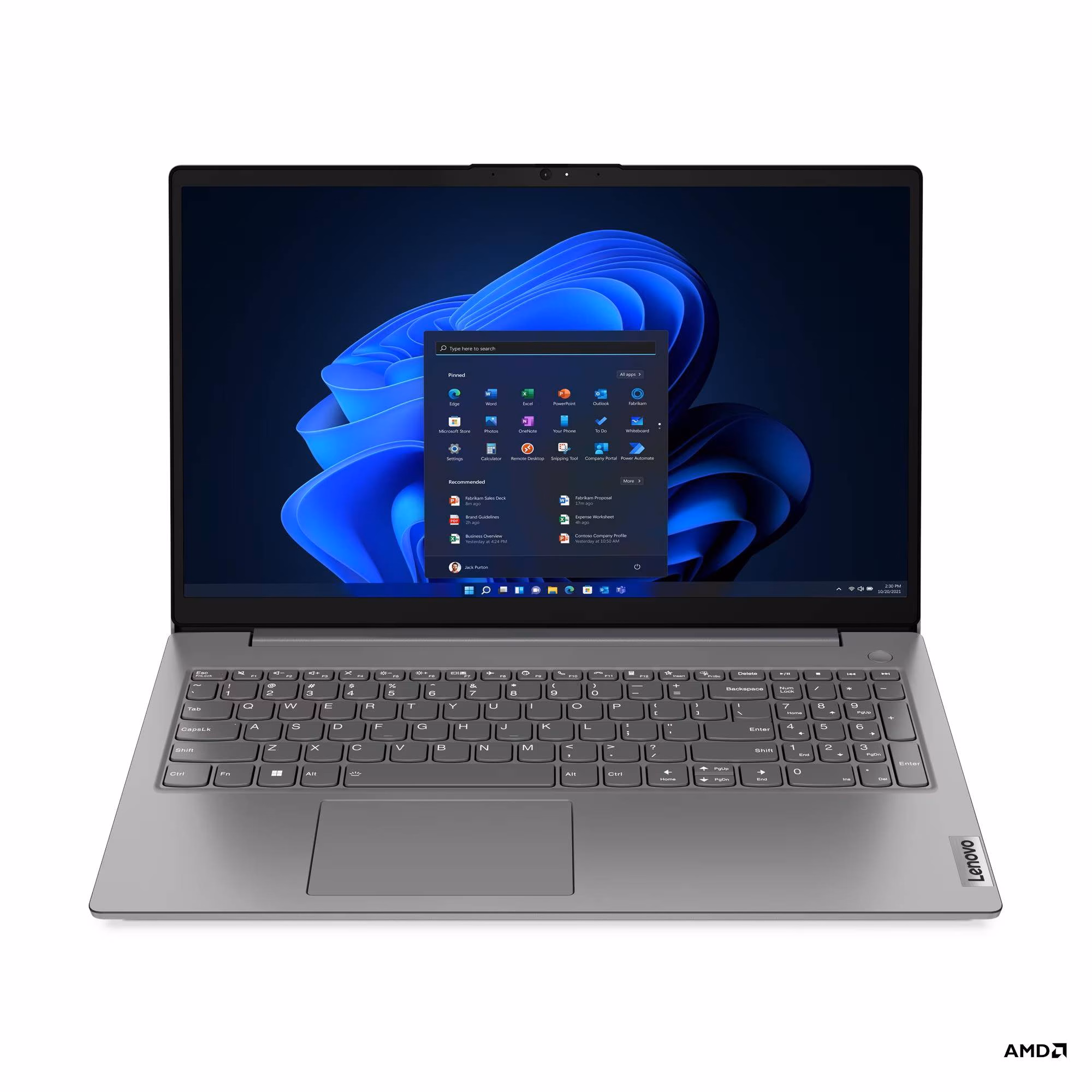 Laptop LENOVO V15 G4 - AMD Ryzen 5 7430U, 16 GB, 512GB SSD, W11P, Pantalla 15, 6 pulgadas, 3 años de garantia