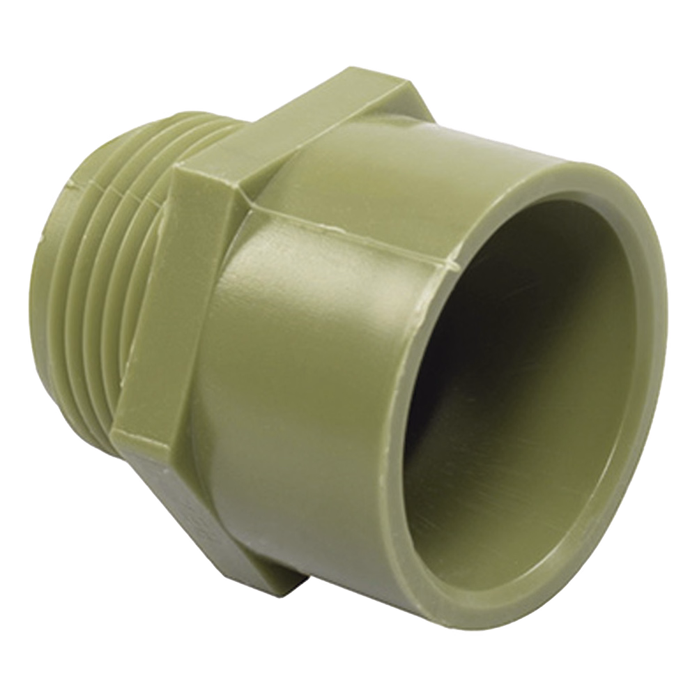 Conector para Tubería PVC Conduit Pesado de 1 1/2" (38 mm).
