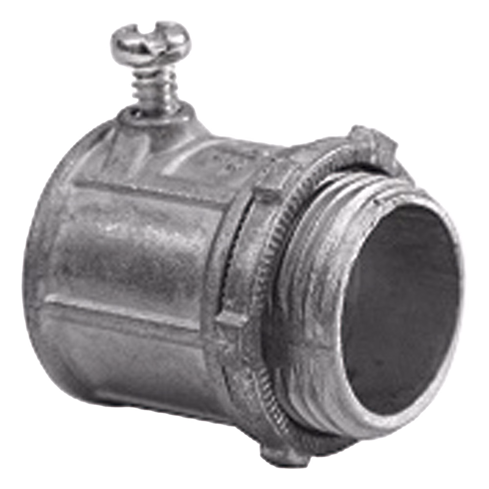 Conector de 1 1/2" para Tubo Pared Delgada con Tornillos Opresores.