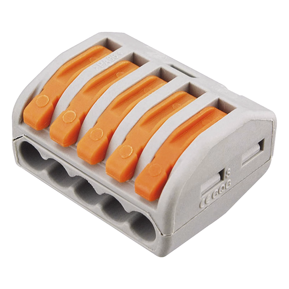 Conector Compacto para 1 Cable de Entrada 4 Cables de Salida / Cables Compatibles 12AWG-28AWG