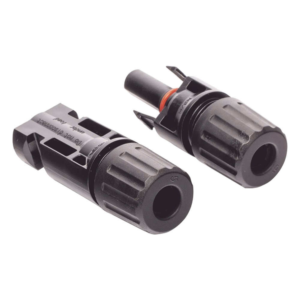 Conector MC-4 para Módulos Fotovoltaicos (conector hembra + conector macho)
