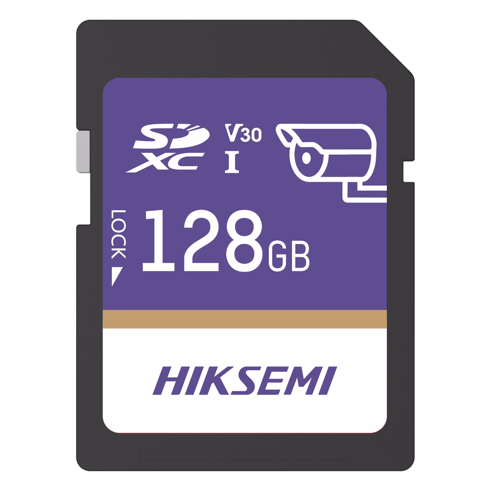 Tarjeta SD GuardPro P10 / 128 GB / 100 MB/s Lectura / 90 MB/s Escritura / Clase 10 U3 V30 / 3D TLC NAND / Especializada Para Videovigilancia 24/7