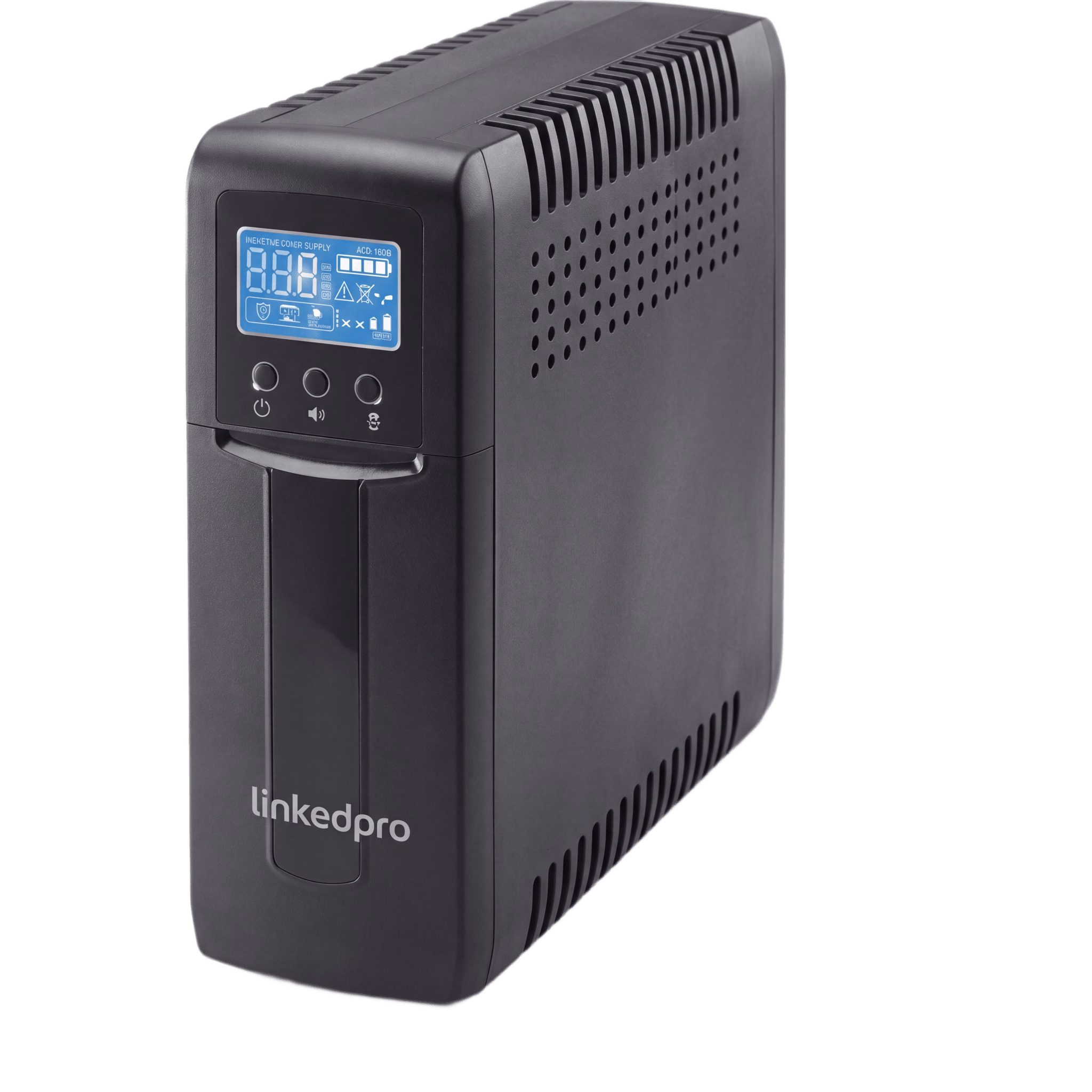 UPS de 1500 VA/900 W, Topología Línea Interactiva, Entrada 120 Vca NEMA 5-15P, Tipo Mini Torre, Con 12 Tomas NEMA 5-15R
