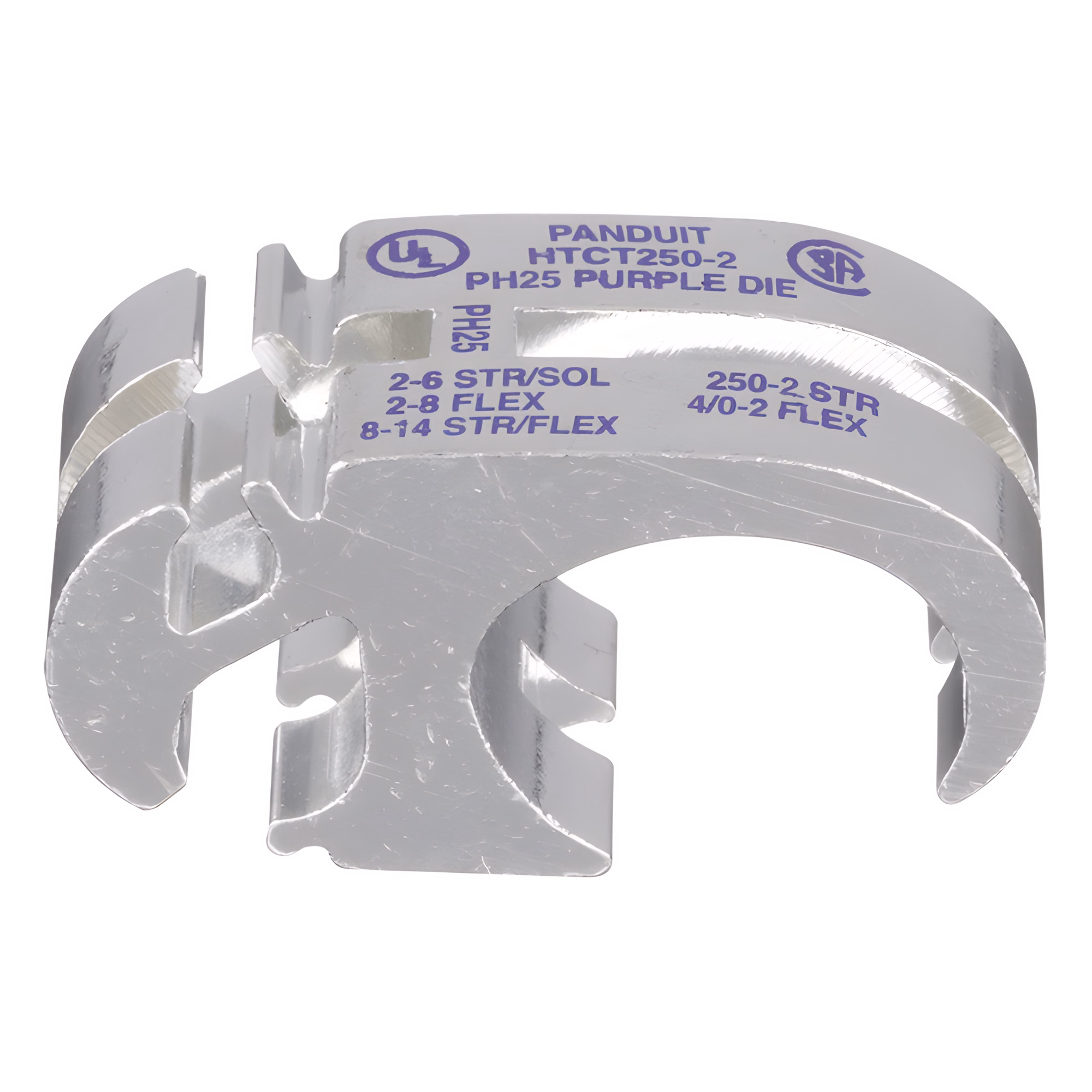 Conector de Compresión para Hacer Derivaciones de Cables, Espacios de 250 Kcmil a 2 AWG, 2 a 6 AWG, y 8 a 4 AWG